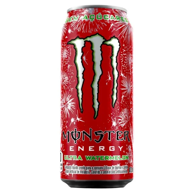 Energético Monster Watermelon Lata 473 ml, Monster