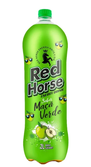 Energético Red Horse Maçã Vidro PET 2 L, Red Horse