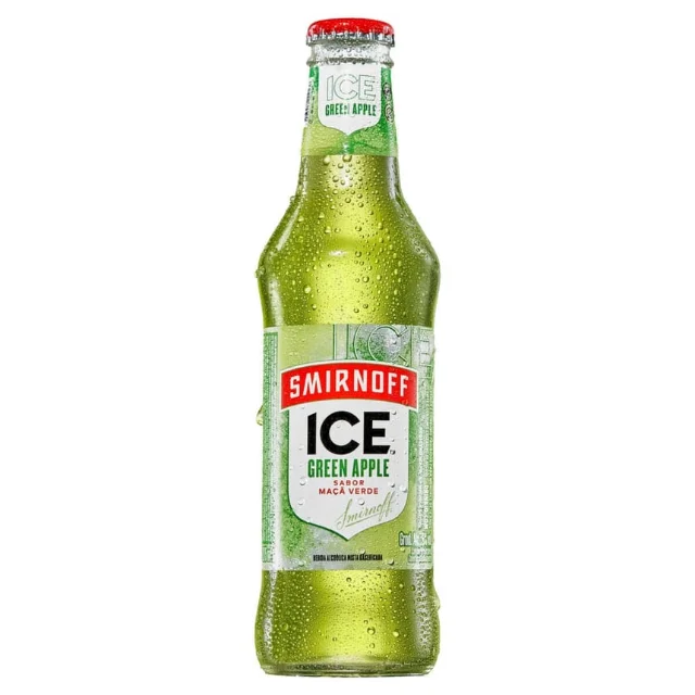 Ice Smirnoff G. Apple Long Neck 275 ml, Smirnoff