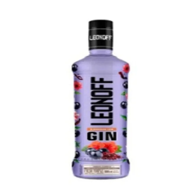 Leonoff Gin Fresh Purple 900 ml, Leonoff