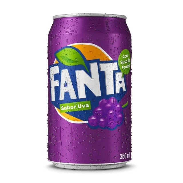 Refrigerante Fanta Uva Lata 350 ml, Fanta