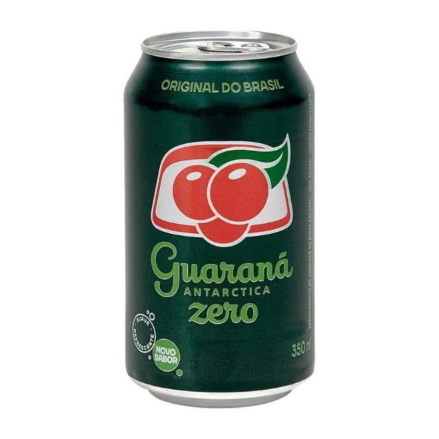 Refrigerante Guaraná Antarctica Zero Lata 350 ml, Guarana
