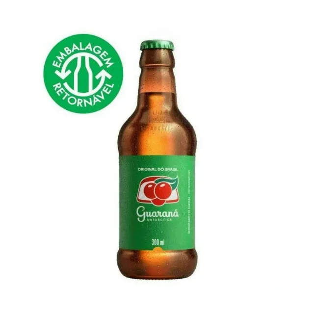 Refrigerante Guaraná Antarctica 300 ml Retornável, Guarana