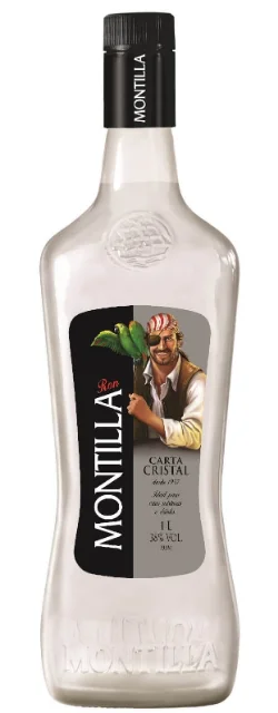 Rum Montilla Carta Cristal 1 L, Montilla
