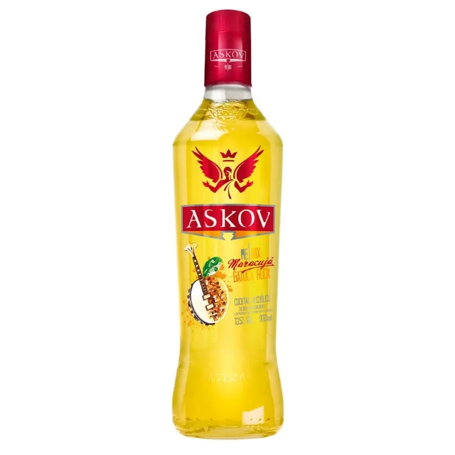 Vodka Askov Maracujá 900 ml, Askov