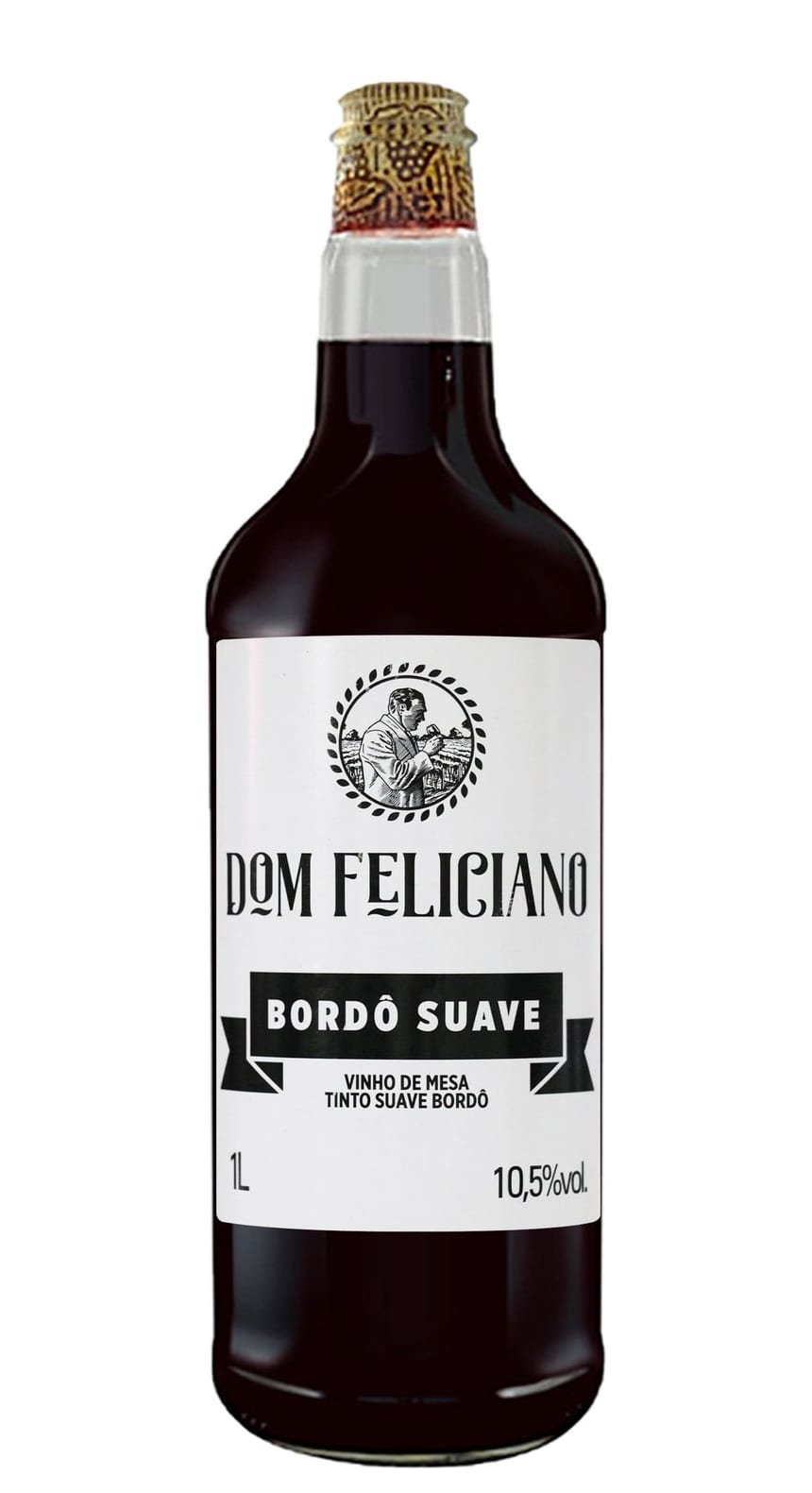 Vinho D. Feliciano Suave Bordo 1 L, D. Feliciano