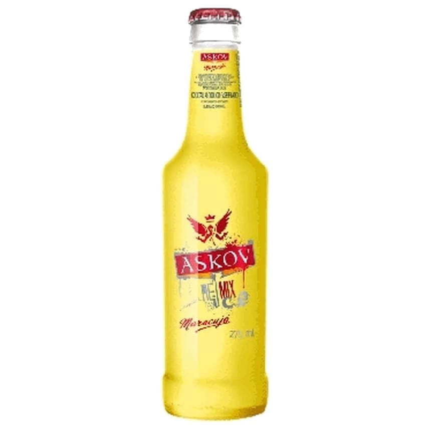 Vodka Askov Ice Maracujá Long Neck 275 ml, Askov