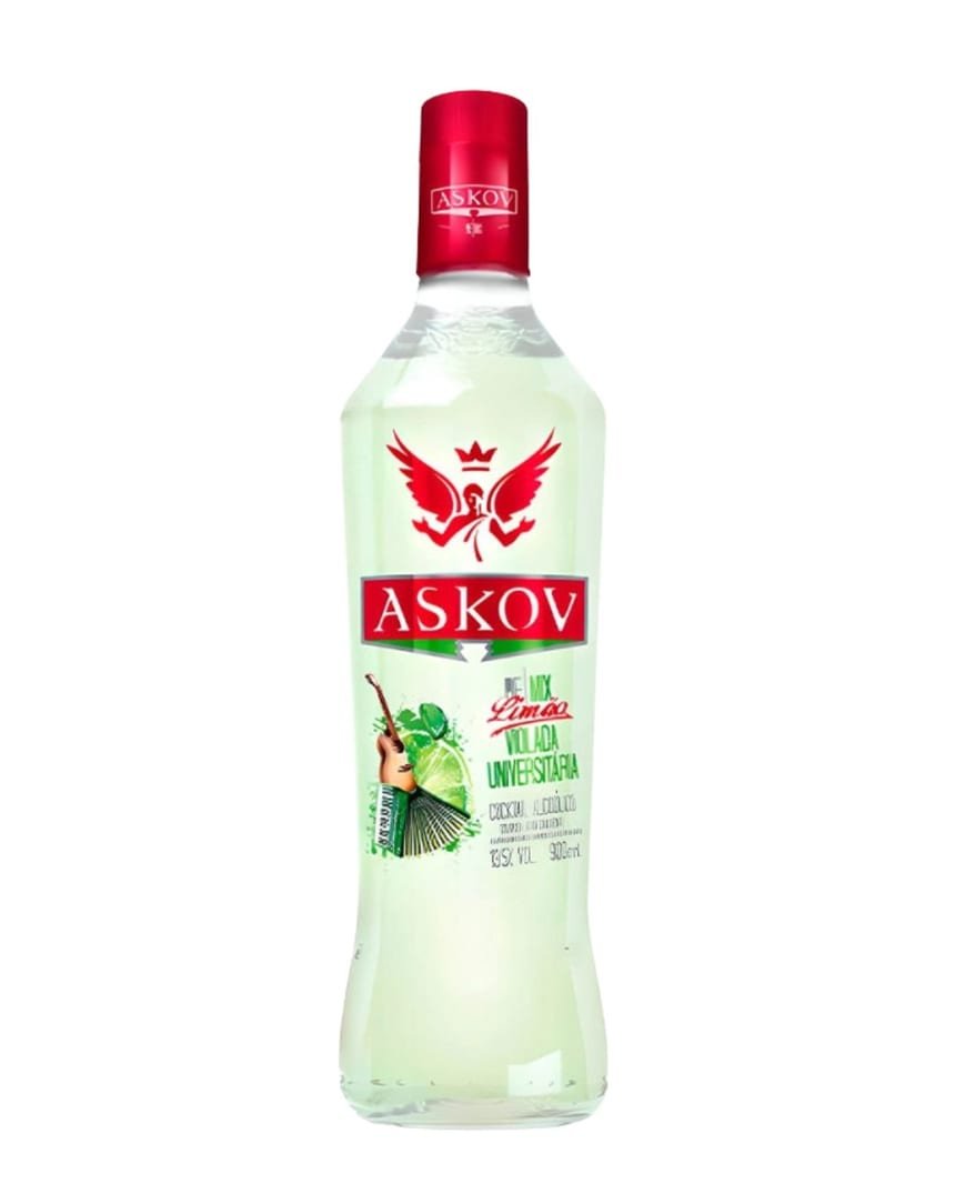 Vodka Askov Limão 900 ml, Askov