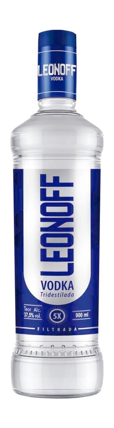 Vodka Leonoff Tradicional 900 ml, Leonoff